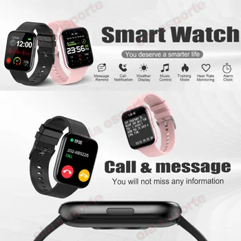 2024 Jaunu Smart Skatīties Vīrieši Ultra-liels Ekrāns Smartwatch Sieviešu HiFi Bluetooth Tālruni, kas Aicina Veselības Fitnesa Izsekošanas Smartwatches