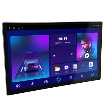 2k 13.3 collu touch screen android 10 panelis galvas vienība 48 stereo, DVD atskaņotājs carplay android auto radio