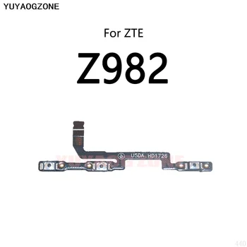 50GAB/Daudz ZTE Blade Z Max Z982 Pro Z981 Barošanas Slēdzis, Skaļuma regulēšanas Poga Mute On / Off Flex Kabelis