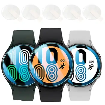 5PC Rūdīta Stikla Samsung Galaxy Watch6 40mm 44mm HD Ekrāna Aizsargs Filmu Anti-Scratch Galaxy Watch6 Classic 43mm Q2F6