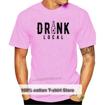 Dzērieni Vietējās T Kreklu apdruka Vīriešu Sieviešu Smieklīgi Tshirts New York Krekli Smieklīgi Vietējā alus Darītava Grafiskais Retro Topi TEE Krekls