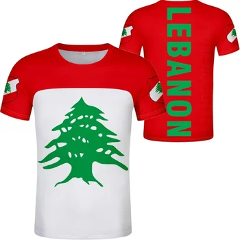 Lbn LIBĀNA Karoga 3D Drukas Lielgabarīta T Krekls Sievietēm, Vīriešiem, Vasaras O-veida kakla Īsām Piedurknēm Smieklīgi Tshirt Grafikas Tees Futbola Jersey