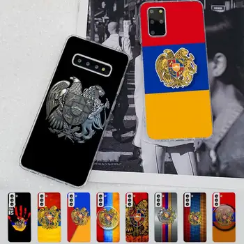 MaiYaCa Armēnija Armēņi Karoga Telefonu Gadījumā Samsung S21 A10 par Redmi 7. Piezīme 9 Huawei P30Pro Godu 8X 10es vāciņu