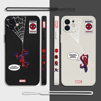 Modes Brīnumiem Spidermans Tālrunis Case For Samsung Galaxy S22 S23 S20 S21 Ultra Plus FE S10 4G S9, Ņemiet vērā, Plus 20 Ar Siksniņa Vāciņu