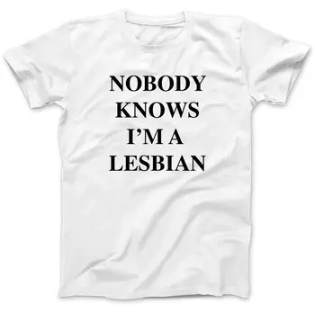 Neviens Nezina, es esmu Lesbiete, T-Krekls, 100% Premium Kokvilnas Nēsā Axl Rose