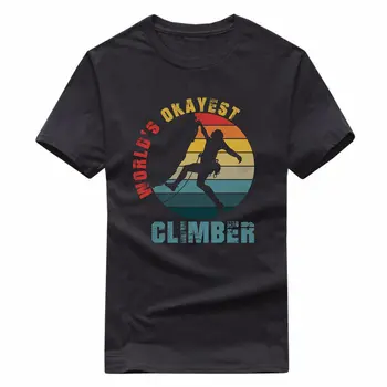 Pasaules Okayest Alpīnists T Krekls Labākais Jebkad Klinšu Kalnu Pārgājienu Pieaugušo Bērni Augšu