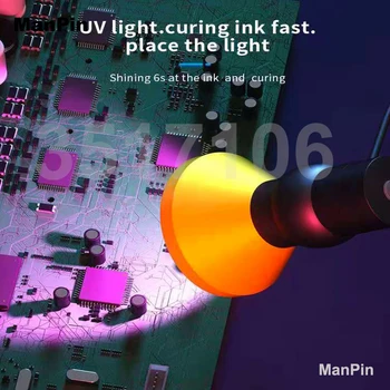 UV Konservēšanas Lampas 395mm Vilnis 10W Lodēšanas Naftas Ielīmējiet Sveķu Ēnu Mazāk Līmi Ekrāna Putekļu Valūtas Detektoru, LED Gaismas Tālruņa Remonts