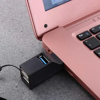 3 Porti Portatīvo Extender DATORU Aksesuāri Adapteri USB Hub Converter USB Sadalītājs dokstacija, USB 3.0 Hub 3 Portu Usb Hub