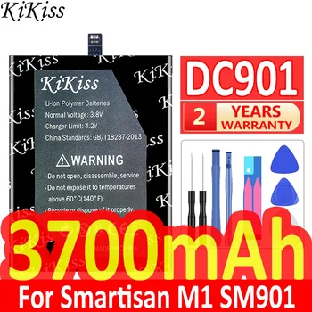 3700mAh KiKiss Jaudīgs Akumulators DC901 Par Smartisan M1 SM901