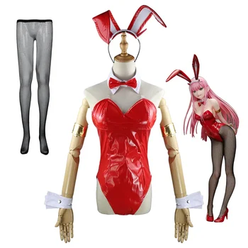 Anime Darling, jo Franxx 02 Bunny Girl Cosplay Kostīmi