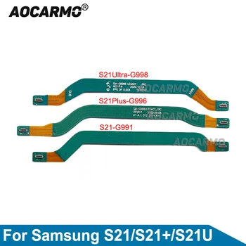 Aocarmo Samsung Galaxy S21 Plus S21+ S21FE Ultra Wi-Fi Signālu Antenas Galvenā Valdes Savienotājs Mātesplati Savienojumu Flex Kabelis