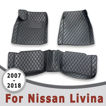 Automašīnas Grīdas Paklāji Nissan Livina 2018 2017 2016 2015 2014 2013 2012 2011 2010 2009 2008 2007 Paklāji Interjera Detaļu Produkti
