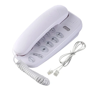 K92F KXT580 Rievots Fiksēto Telefonu ar Izslēgtu, un Pārzvanīšana Zvanu Gaismas Viegli Uzstādīt Saprātīga Zvanītāju Mājās Tālruni