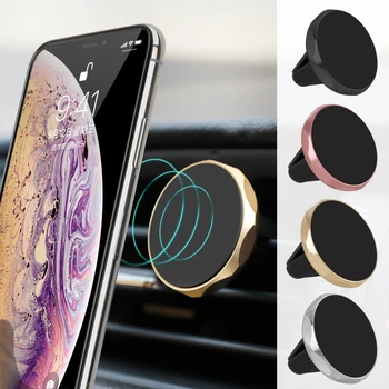 Magnētiskā Auto Telefona Turētājs Priekš iPhone, Samsung Magnēta Stiprinājums Ar 360 Rotācijas Auto Turētāju par Phone Telefons Turētāja Statīvs