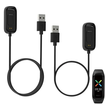 Smartband Doks Lādētāja Adapteri ar USB Uzlādes Kabelis, Maksas Parastā Stieple OPPO Joslā Stils Smart Aproce Aproce Piederumi