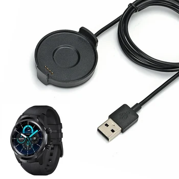 Smartwatch Doks Lādētāja Adapteri ar USB Uzlādes Kabelis priekš Ticwatch Pro /2020/4G LTE Sporta Smart Skatīties Jauda Maksas Piederumi